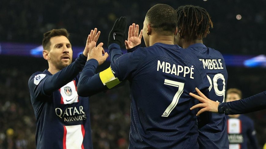 Messi dan Mbappe Cetak Gol, PSG Benamkan Nantes di Liga Prancis