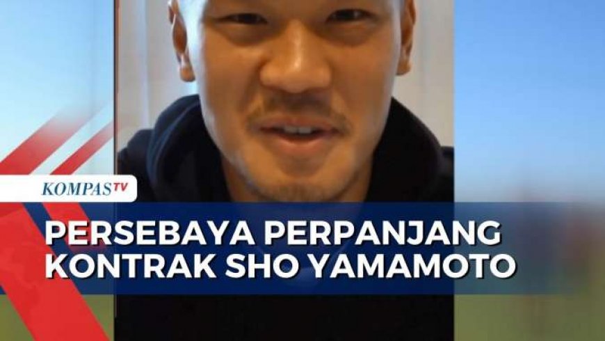 Resmi! Persebaya Surabaya Perpanjang Kontrak Sho Yamamoto untuk Musim Depan