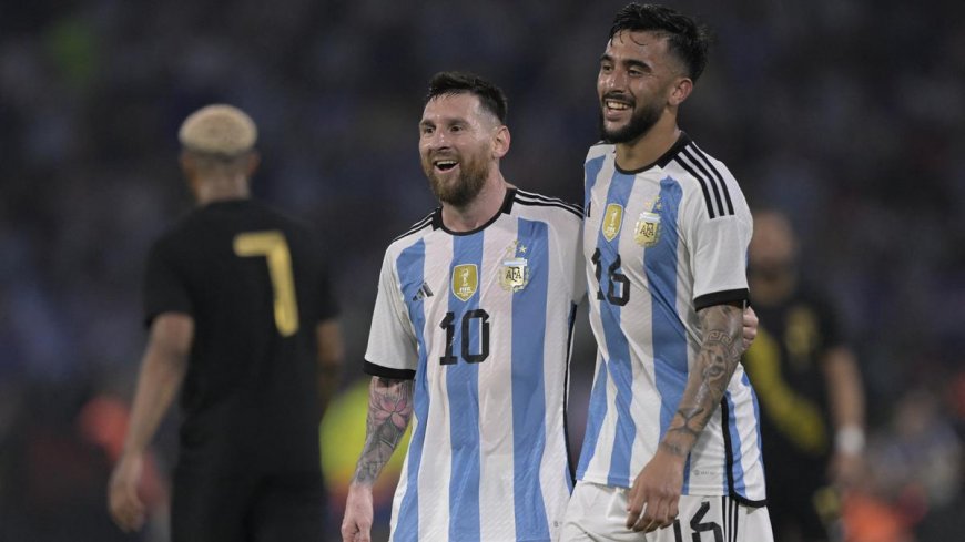 Lionel Messi Cetak 102 Gol untuk Timnas Argentina, Nicolas Gonzalez Sampai Geleng-geleng Kepala