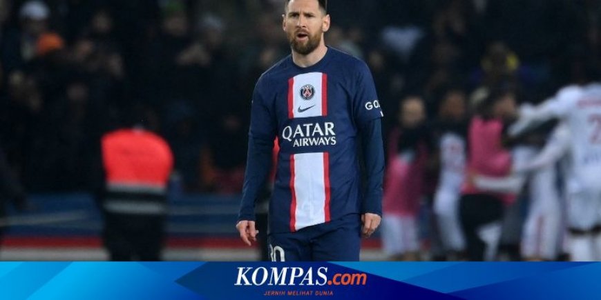 Malam Kelam Messi di PSG: Siulan, Bisikan Lawan, dan Kekalahan