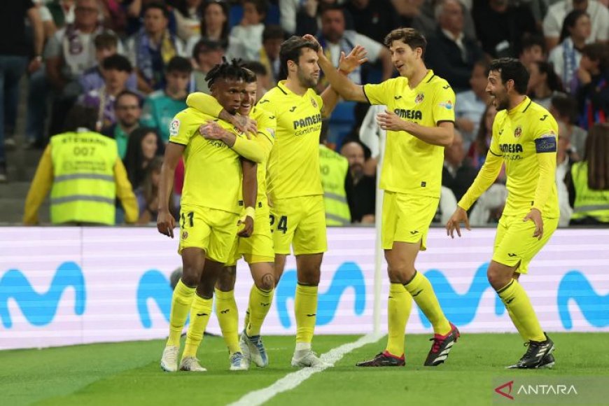 Liga Spanyol - Real Madrid takluk 2-3 atas  Villarreal di Santiago Bernabeu