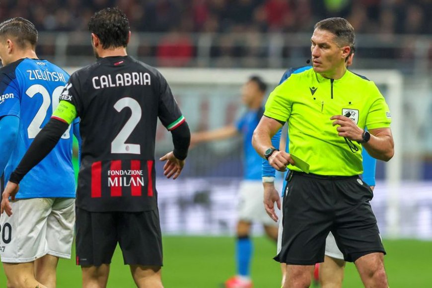 UEFA Bekukan Wasit Pemimpin Laga AC Milan vs Napoli! - Berita AC Milan Terbaru