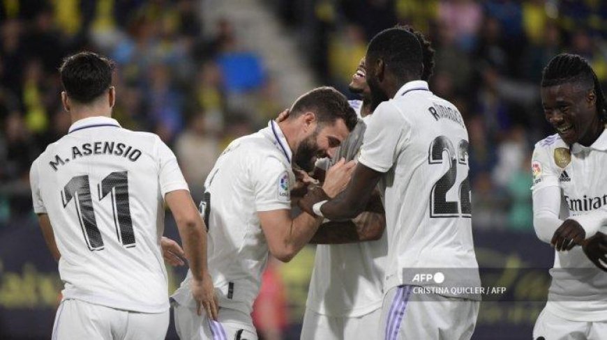 HASIL Liga Spanyol Pekan ke-29 Real Madrid Kirim Sinyal Bahaya ke Chelsea