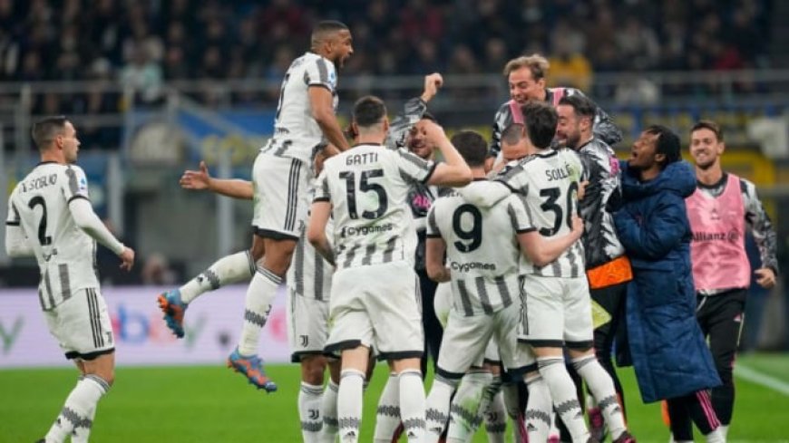 Banding Diterima, Juventus Tembus Tiga Besar