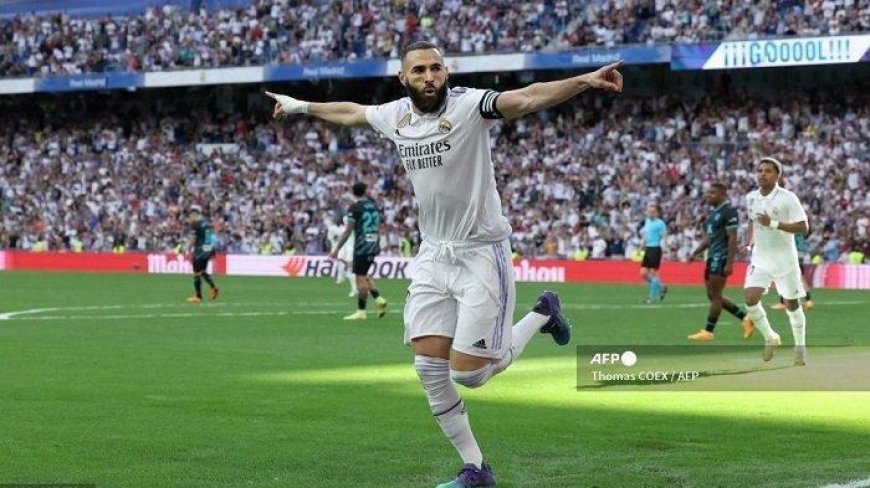 LIGA SPANYOL: Karim Benzema Sangar di Bulan April, Hattrick demi Hattrick Buat Real Madrid - Tribun-medan.com