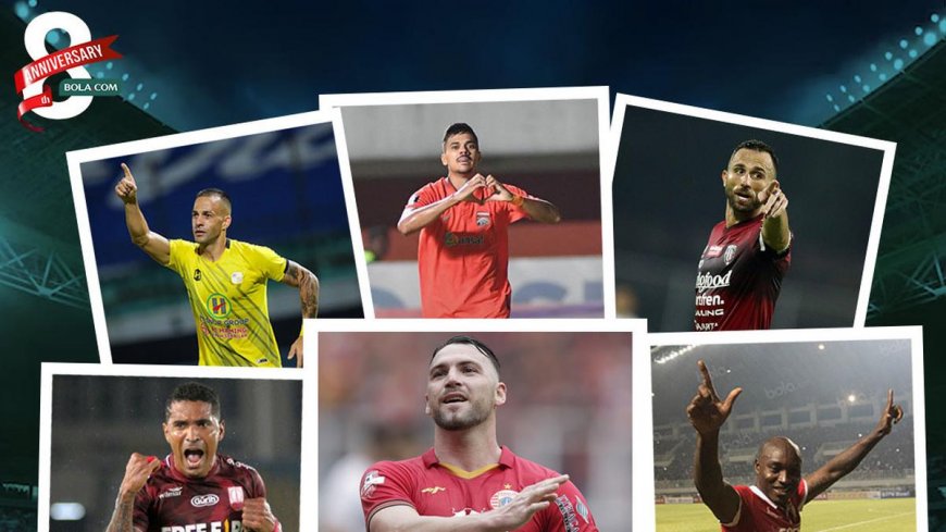 8 Top Skorer Terakhir di Liga Indonesia: Dominasi Para Striker Ekspatriat
