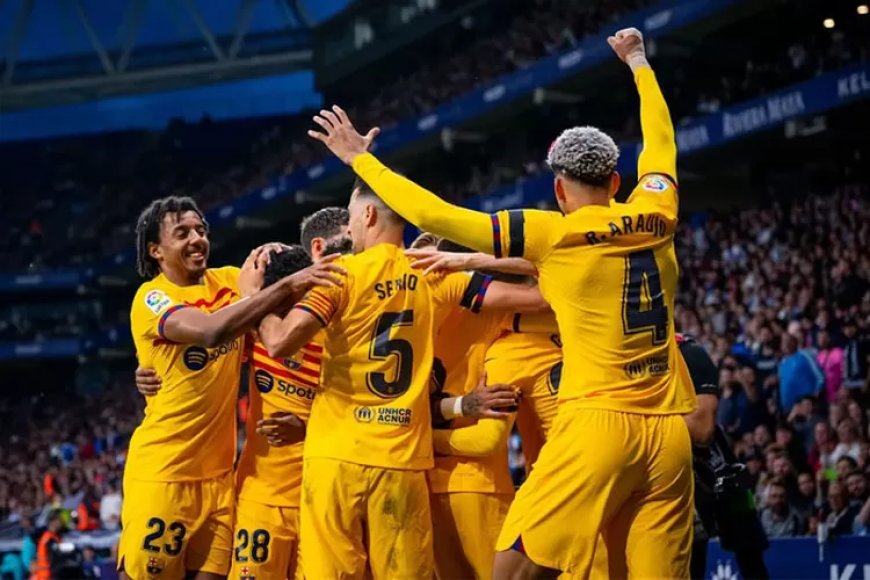 Barcelona Juara Liga Spanyol 2022/2023, Menang 4-2 Atas Espanyol