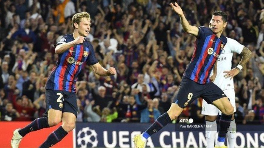 Gulung Espanyol Skor 2-4, Robert Lewandowski Bawa Barcelona Kunci Gelar Juara Liga Italia 2022/2023