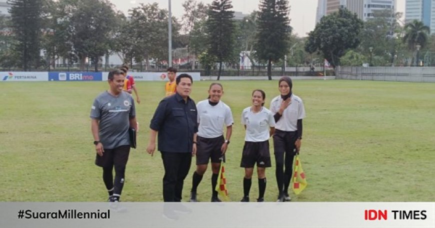 PSSI Dorong Wasit Wanita Pimpin Pertandingan di Liga 1