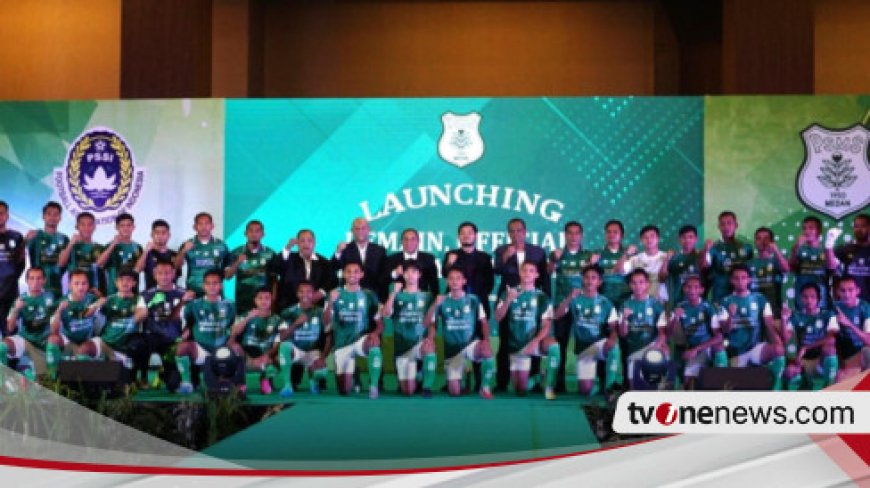 Jelang Laga Perdana Liga 2, PSMS Gelar Peluncuran 30 Pemain
