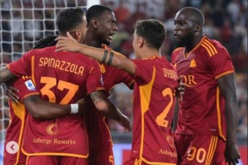 Hasil Liga Italia: Pesta Gol, AS Roma Bantai Empoli dengan Skor 7-0