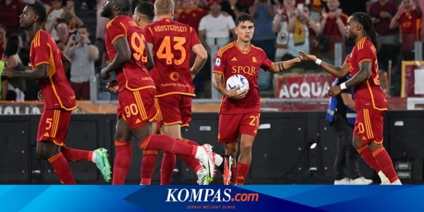 Roma Vs Empoli 7-0: Menang Besar, Mourinho Minta Maaf ke Tim Lawan