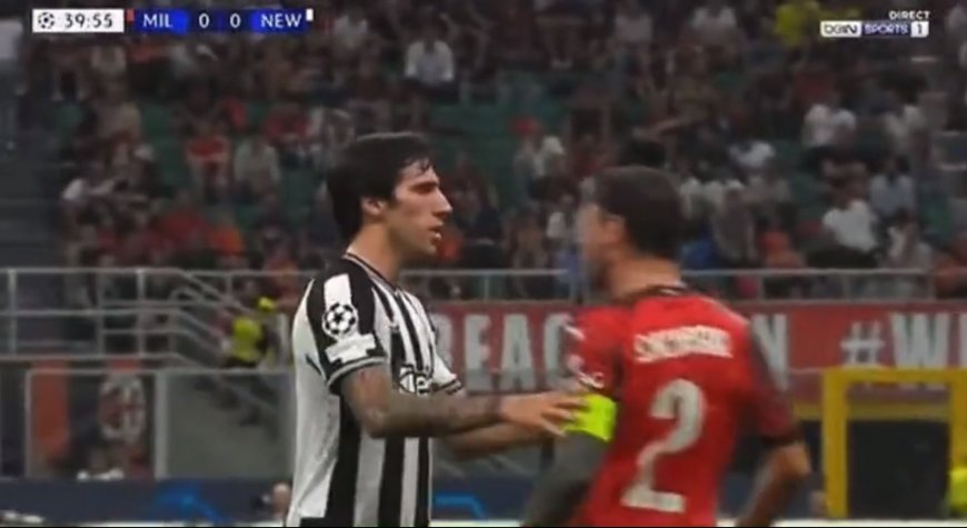 VIDEO: Tonali Bantu Hindarkan Kapten AC Milan dari Sanksi Kartu Merah - Berita AC Milan Terbaru