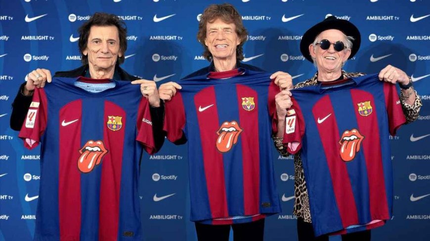 Liga Spanyol: Barcelona Rilis Jersey Spesial Hadapi Real Madrid di El Clasico, Bernuansa Rolling Stones