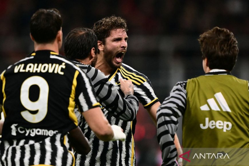 Gol semata wayang Manuel Locatelli bawa Juventus menang atas Milan - ANTARA News Sumatera Utara