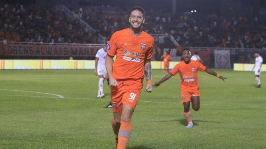 Striker Borneo FC Felippe Cadenazzi Ingin Terus Mencetak Gol dan Berkembang di Setiap Laga