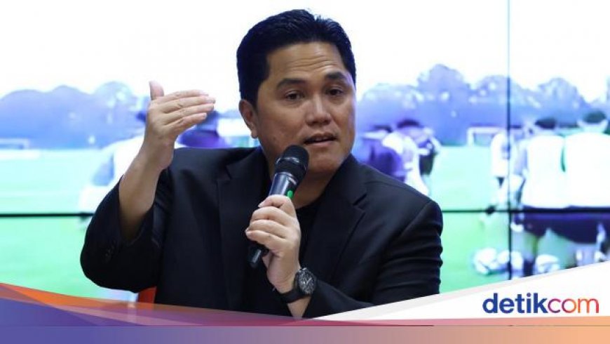 Erick Thohir Bantah Kabar PSSI Mau Naturalisasi 150 Pemain