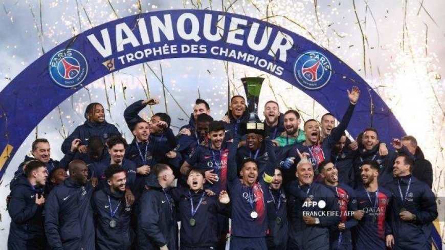 Luis Enrique Persembahkan Gelar Pertama, PSG Juara Trophee des Champions - Tribun-medan.com