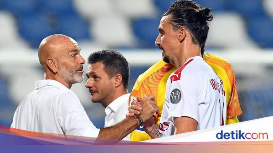 Milan Dikaitkan dengan Conte, Ibrahimovic: Kami Puas dengan Pioli