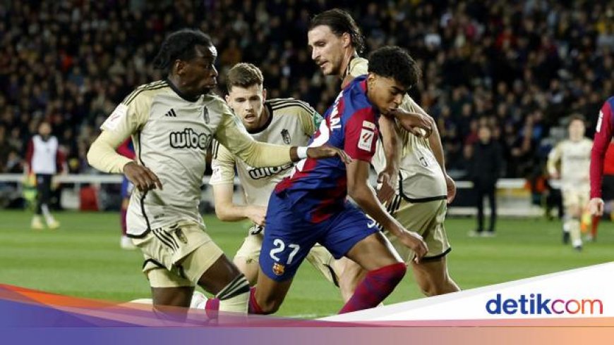 Barcelona Vs Granada: Drama 6 Gol, Laga Tuntas 3-3