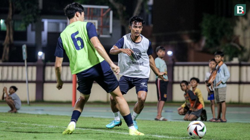 Foto: Pratama Arhan Urung Main saat Suwon FC Jajal Bhayangkara FC di Laga Uji Coba