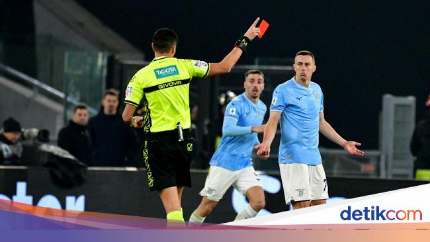 Kisruh Laga Lazio Vs Milan, Wasitnya Diskors Lagi?