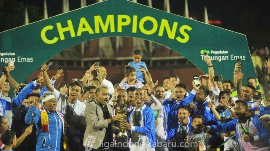 Liga 2 Berakhir, PSBS Biak Juara, Semen Padang Runner-up, Alexsandro Perreira Pemain Terbaik