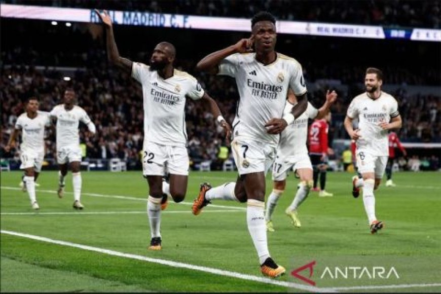 Real Madrid gasak Osasuna dengan skor 4-2 - ANTARA News Jawa Barat