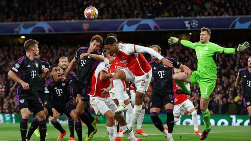 Hasil Liga Champions: Sengit, Arsenal vs Bayern Imbang 2-2