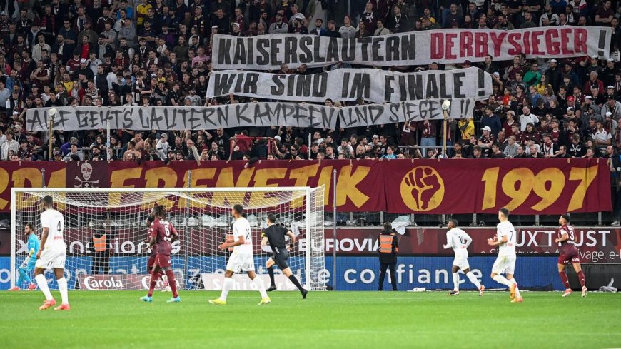 Foto: Aksi Unik Suporter FC Metz di Liga Prancis, Berikan Dukungan untuk Tim di Liga Lain hingga Bentangkan Spanduk Ghostbusters